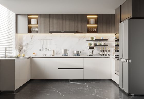 Modern Kitchen Cabinets Sets Modular Wall Mounted Kitchen Cupboards Furniture