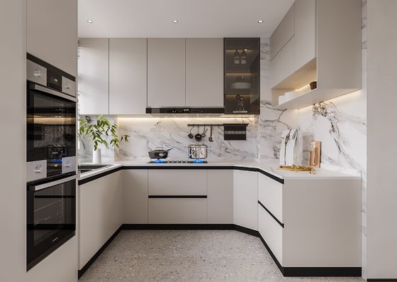 Classic Italian Style Kitchen Furniture Custom Kitchen Cabinet Cupboard Design