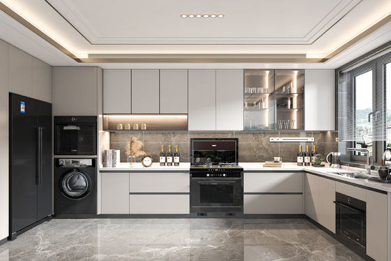 Modern American Style Solid Wood Kitchen Cabinets Luxury Kitchen Cabinets