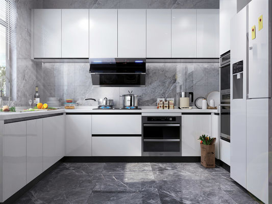 European Style Frameless Ready To Assemble Modular Modern Kitchen Cabinets