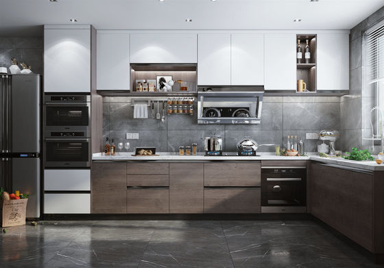 Modern Acrylic Kitchen Design Unit Cabinet Door Modular Lacquer Kitchen Cabinet