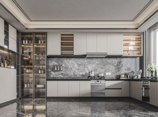 Complete Modern Kitchen Cabinet Design Aluminum Modern Kitchen Furniture