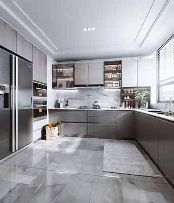 Modern Kitchen Design And Modular Kitchen Cabinets Graphic Design Melamine Board