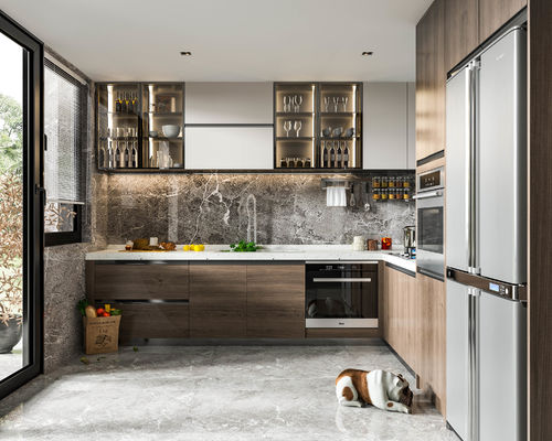 Blum Hinges China Kitchen Supplier Modern Design Lacquer Kitchen Cabinet