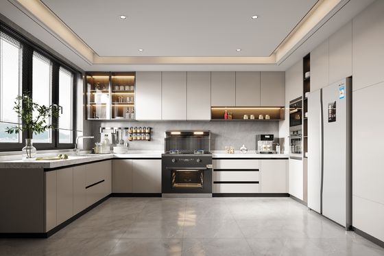 Cabinets Kitchen Furniture Modern Lacquer Finish Kitchen Cabinet Designs