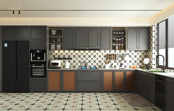 Economical PVC Kitchen Cabinet Nigeria Modern Design Kitchen Cabinet