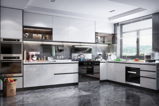 Factory Wholesale Solid Wooden MDF American Modern Shaker Kitchen Cabinets