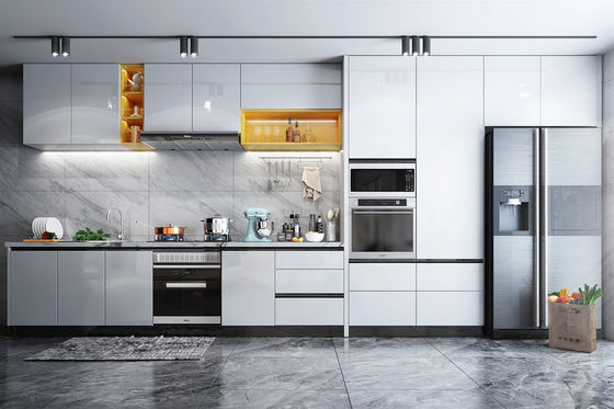 Factory Wholesale Solid Wooden MDF American Modern Shaker Kitchen Cabinets