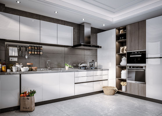Factory Wholesale Solid Wooden MDF American Modern Shaker Kitchen Cabinets