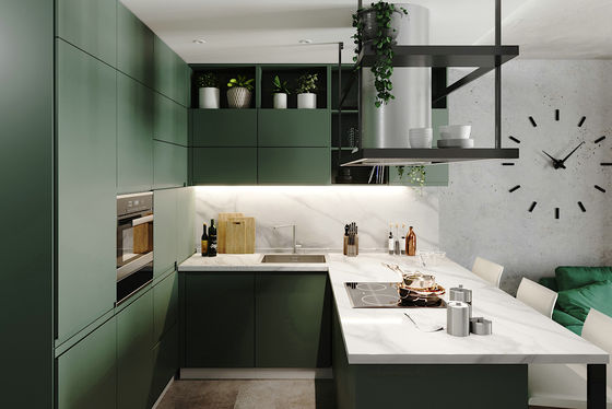 Cabinet Design and Production Kitchen Factory Custom Kitchen Storage Cabinet