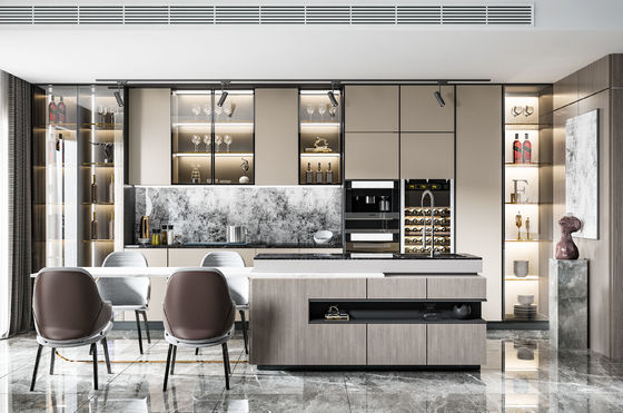 American Style High Gloss Cabinet For Home Furniture Wardrobes And Storage