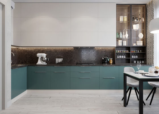Assemble Kitchen Cabinets Solid Wood Shaker Style Modular Particle Board