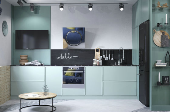 Assemble Kitchen Cabinets Solid Wood Shaker Style Modular Particle Board