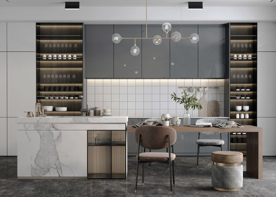 Compact Recycled Kitchen Cabinets Whole House Antifungal Feature Apartment House