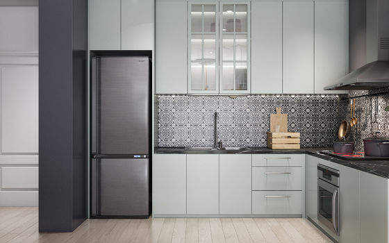 Particle Board Plywood For Door Material Custom Kitchen Cabinet Copboard