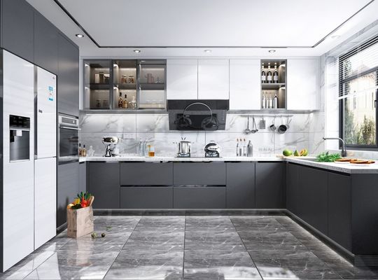 Melamine Lacquer Cabinet Environmentally Friendly Material Durable Furniture