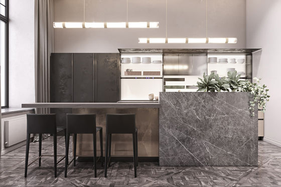 American Custom Modular Luxury White Lacquer Modern Designs Kitchen Cabinets
