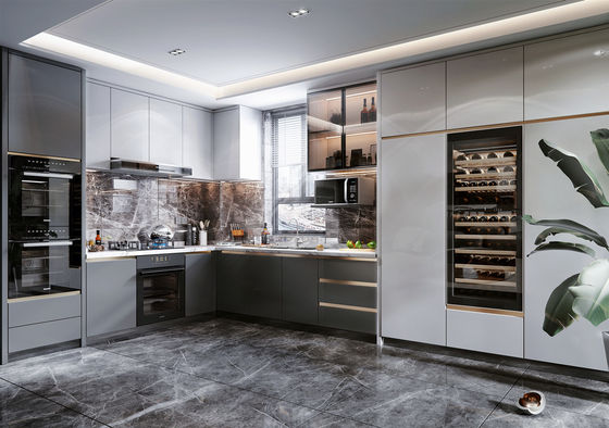 Customized Modular Household Indoor With Multiple Kitchen Cabinet Furniture