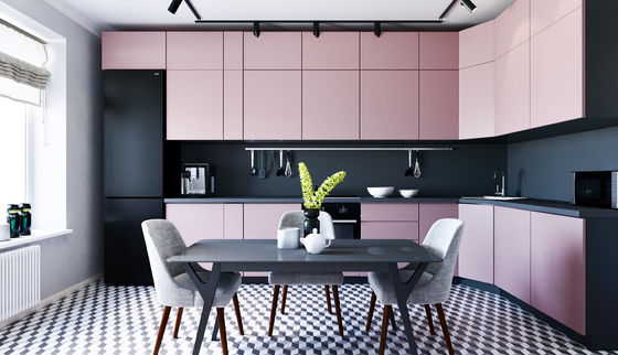Modern Modular One-Stop Designs Custom Home Furniture For Villa Kitchen Cabinet Set