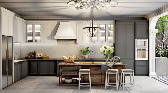 Particle Board Soft Closing Drawers Custom Kitchen Cabinet Designs