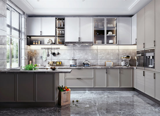 Kitchen Furniture Modular Kitchen Cabinets Villa Luxury Kitchen Cabinets