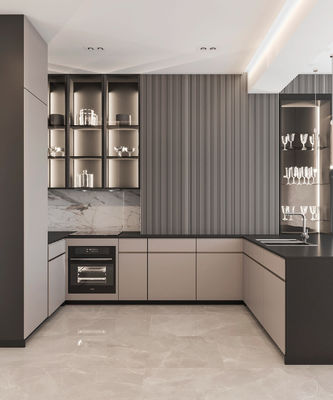 Kitchen Furniture Modular Kitchen Cabinets Villa Luxury Kitchen Cabinets
