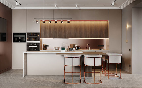 Kitchen Furniture Modular Kitchen Cabinets Villa Luxury Kitchen Cabinets