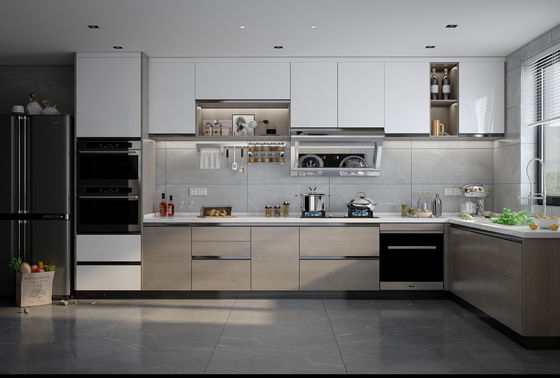 Kitchen Plywood Cupboards Modern Shaker Raised Kitchen Cabinet With Island