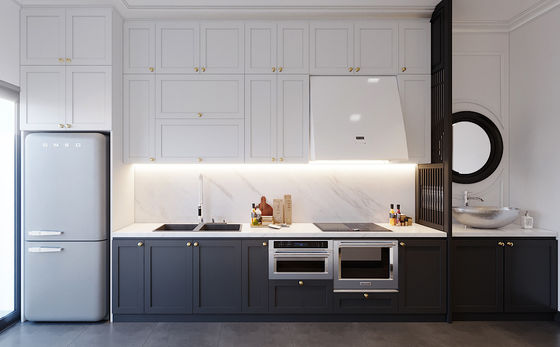 Artificial Stone Countertop Kitchen Cabinets Factory Custom Small Furniture