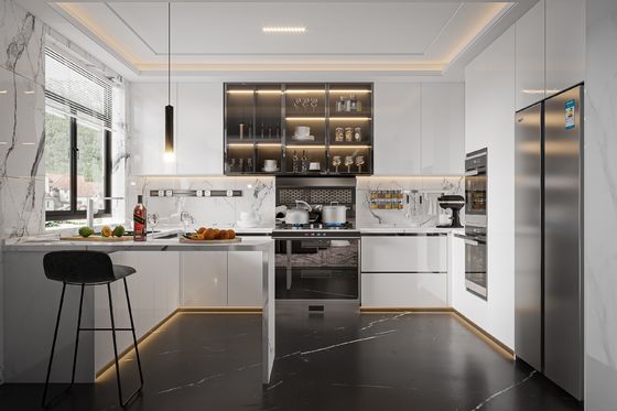 Kitchen Cabinets Inset Structure Cabinets With USA Standard From Vietnam Factory