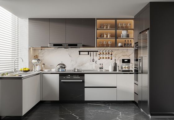 Customized Environmentally Friendly Kitchen Cabinet High-End & Practical Products