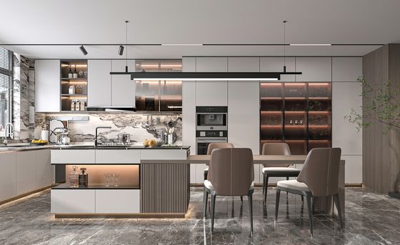 Custom Modern Kitchen Cabinets Personalized Storage Cabinets Made From Durable