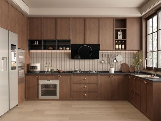 Kitchen Cabinet American Market Factory Rta Modern For Apartment