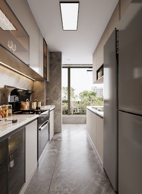 Kitchen Cabinet American Market Factory Rta Modern For Apartment