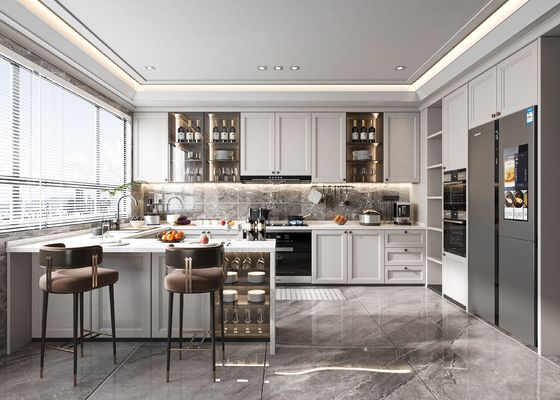 High Quality E1 E0 Environment Standard Kitchen Room Cabinets Furniture