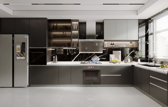 High Quality E1 E0 Environment Standard Kitchen Room Cabinets Furniture