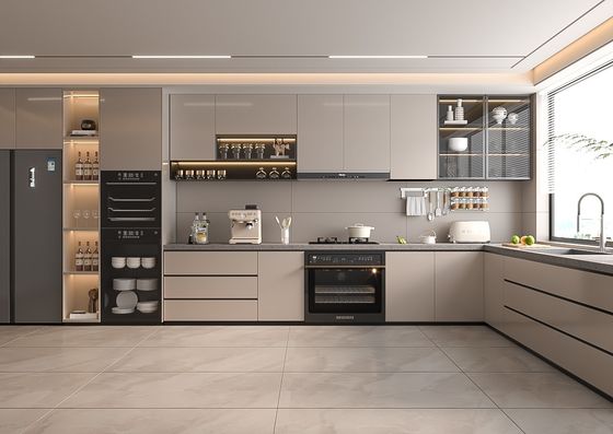 Customized Shaker Style Kitchen Cabinets Cabinetry For Dining Room