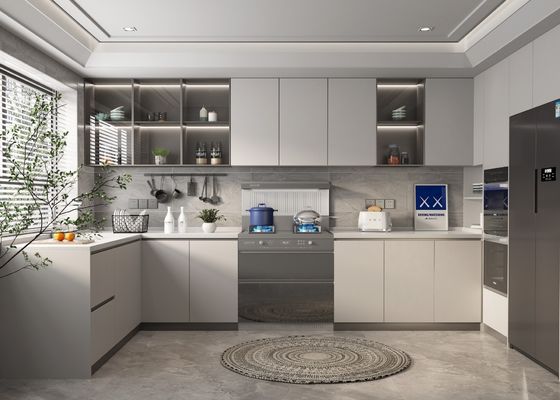 Customized Shaker Style Kitchen Cabinets Cabinetry For Dining Room
