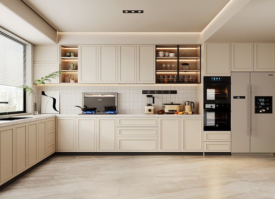Customized Shaker Style Kitchen Cabinets Cabinetry For Dining Room
