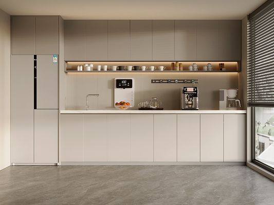 Dining Paticle Board Fireproof And Durable Cabinet Moduar Kitchen Furniture