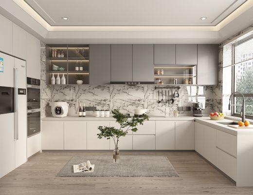 Apartment Kitchens Wooden Kitchen Cabinets Custom Design With Island
