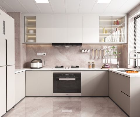 Modern High End Customize European Living Room Kitchen Cabinet For Apartment