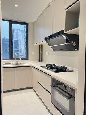 Hardwood Materials Home Furniture Wholesale Custom Kitchen Cabinet Cupboard