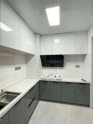 Apartment Elegant Modern Minimalist Kitchen Cabinet For Stylish Interiors