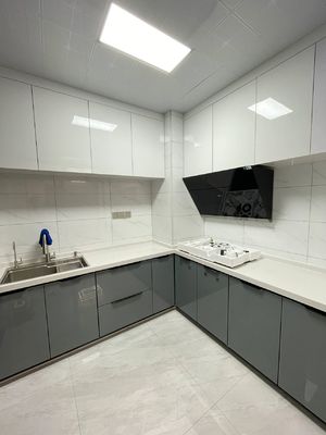 Apartment Elegant Modern Minimalist Kitchen Cabinet For Stylish Interiors