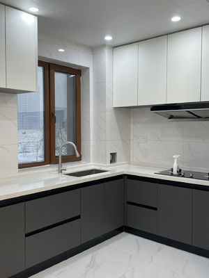Apartment Elegant Modern Minimalist Kitchen Cabinet For Stylish Interiors