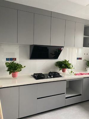 Eco-Friendly Sleek Modern Minimalist Kitchen Cabinet With Elegant Finish