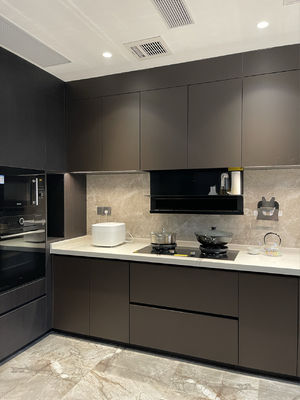 Hotel Chic Modern Kitchen Cabinet For Minimalist Home Aesthetic