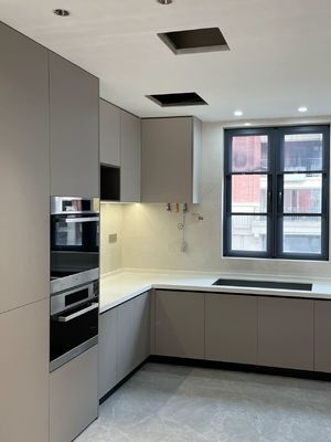 High End Aluminum Durable Materials Design Kitchen Cabinet For Home Hotel