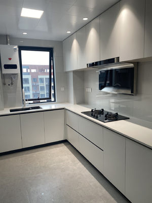High End Aluminum Durable Materials Design Kitchen Cabinet For Home Hotel